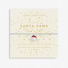 Load image into Gallery viewer, Kids Christmas 'A Little Santa Paws' Bracelet - Joma Jewellery