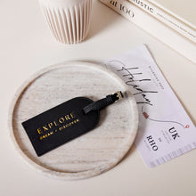Load image into Gallery viewer, Sentiment Luggage Tag 'Explore, Dream, Discover' - Katie Loxton