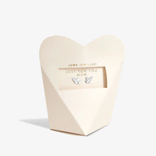 Load image into Gallery viewer, Mother's Day From The Heart Gift Box 'Just For You Mum' Earrings - Joma Jewellery