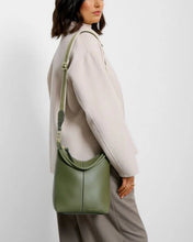 Load image into Gallery viewer, 'Hallie' Satchel Bag in Khaki - Katie Loxton