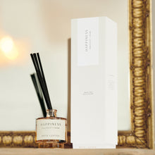 Load image into Gallery viewer, Sentiment Reed Diffuser 'Happiness' Fresh Linen & White Lily - Katie Loxton