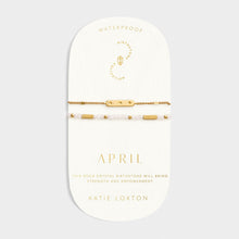 Load image into Gallery viewer, Birthstone Bracelet 'April' - Joma Jewellery