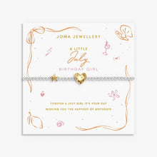 Load image into Gallery viewer, Birth Month - A Little 'July' Bracelet - Joma Jewellery