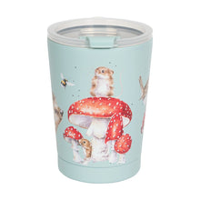 Load image into Gallery viewer, 'Fairy Ring' Mouse And Hedgehog Thermal Travel Cup - Wrendale designs