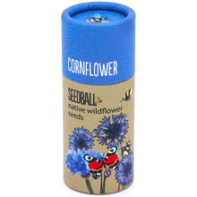 Load image into Gallery viewer, Seedball Tube - Cornflower