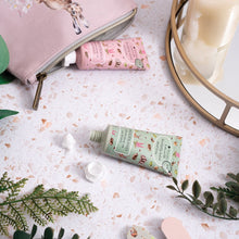 Load image into Gallery viewer, 'Hedgerow' Hare & Mouse Mini Hand Cream Gift Pouch - Wrendale Designs