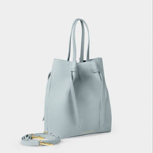 Load image into Gallery viewer, Celina Mini Suedette Bucket Bag - Blue Mist - Katie Loxton