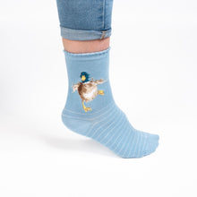 Load image into Gallery viewer, 'A Waddle And A Quack' Socks - Wrendale Designs