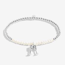 Load image into Gallery viewer, Bridal Pearl Bracelet 'Hooray For The Big Day' - Joma Jewellery