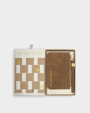 Load image into Gallery viewer, Gift Boxed Card & Coin Holder - Caramel - Katie Loxton