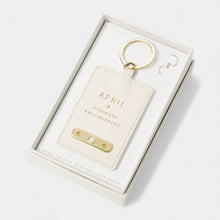 Load image into Gallery viewer, Birthstone Keyring 'April' - Katie Loxton