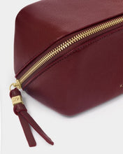 Load image into Gallery viewer, Fold-Out Mirror Makeup Bag Cherry - Katie Loxton