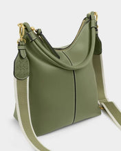 Load image into Gallery viewer, 'Hallie' Satchel Bag in Khaki - Katie Loxton