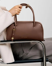 Load image into Gallery viewer, 'Hadley' Bowling Bag in Dark Chocolate - Katie Loxton