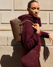 Load image into Gallery viewer, 'Hadley' Bowling Bag in Dark Chocolate - Katie Loxton