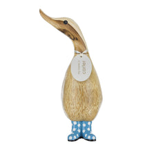 Load image into Gallery viewer, DCUK Duckling In Spotty Boots - Blue