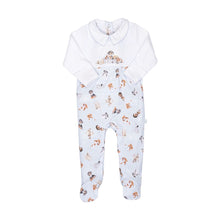 Load image into Gallery viewer, 'Little Paws' Dog Printed Babygrow