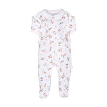 Load image into Gallery viewer, 'Little Forest' Woodland Animal Patterned Babygrow