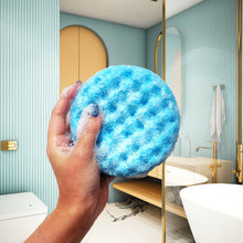 Load image into Gallery viewer, Mer-Made For Blue Waters Body Buffer Shower Sponge