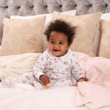 Load image into Gallery viewer, 'Little Forest' Woodland Animal Patterned Babygrow