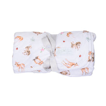 Load image into Gallery viewer, 'Little Forest' Woodland Animal Baby Blanket