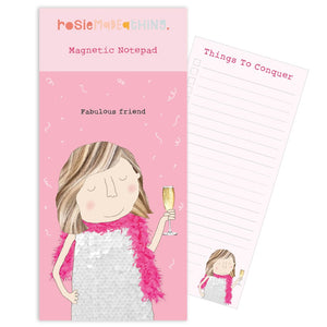 'Fabulous Friend' Magnetic Notepad - Rosie Made A Thing