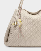 Load image into Gallery viewer, Beaded Bag Charm/Keyring - Pink Heather - Katie Loxton
