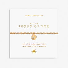 Load image into Gallery viewer, Gold A Little &#39;Proud Of You&#39; Bracelet - Joma Jewellery
