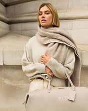 Load image into Gallery viewer, Whipstitch Scarf Taupe - Katie Loxton
