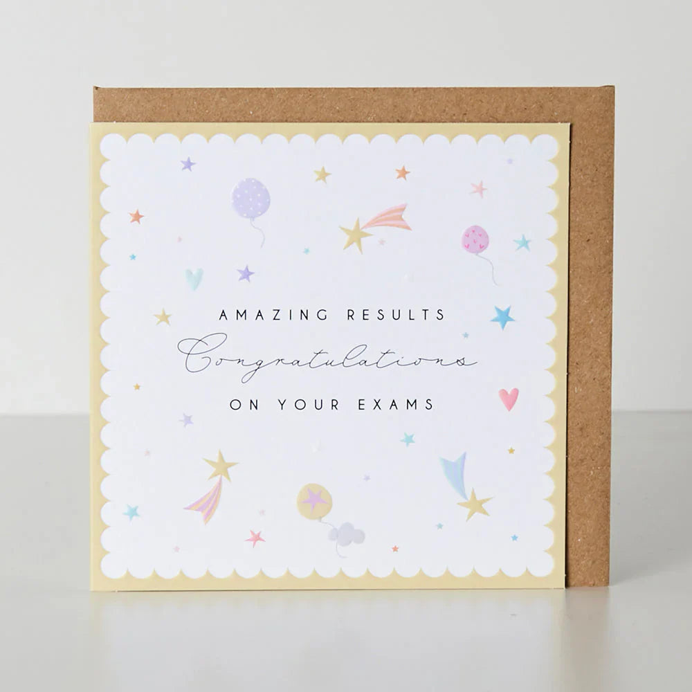 Congratulations On Your Exam Results Card - Belly Button Designs