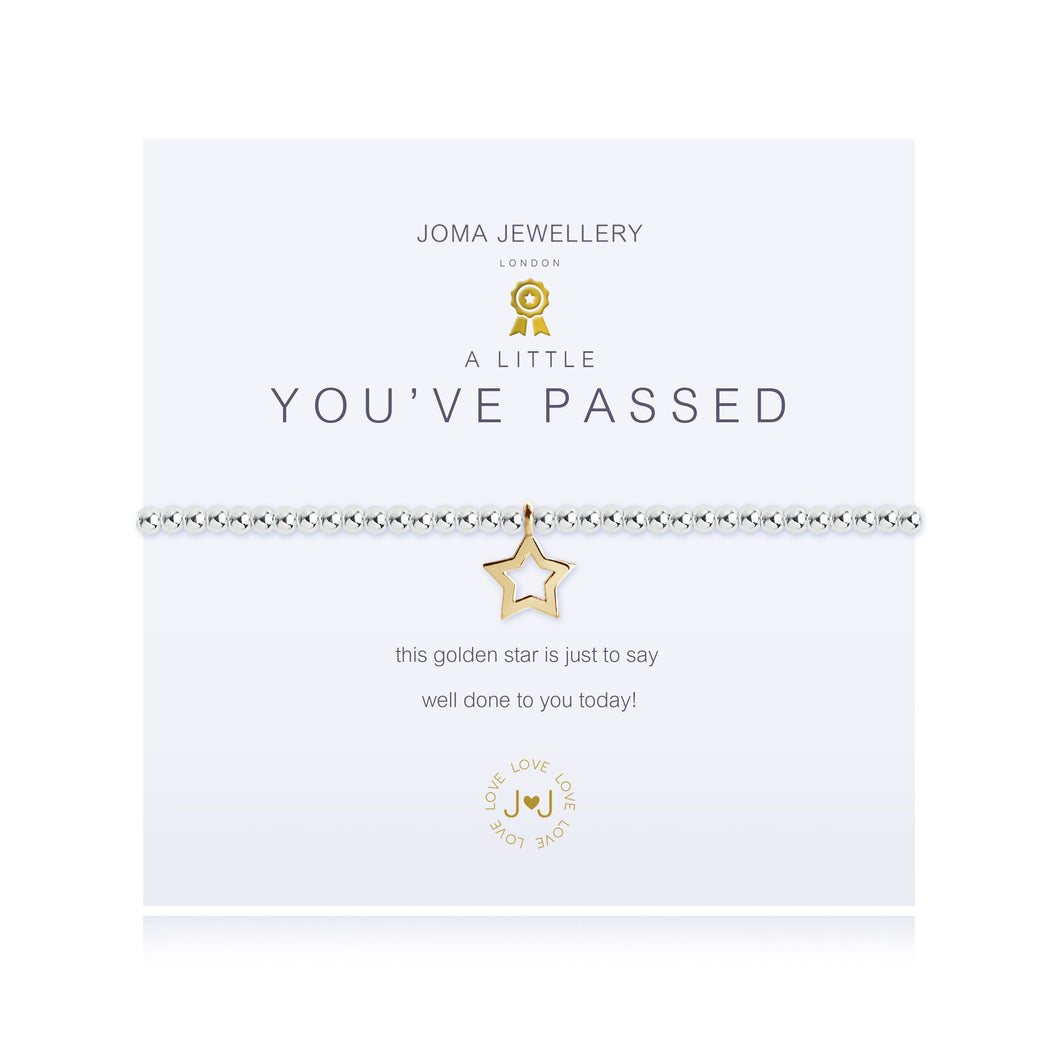 A Little 'You've Passed' Bracelet - Joma Jewellery