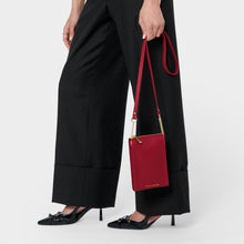 Load image into Gallery viewer, &#39;Zana&#39; Slim Crossbody Bag in Garnet Red - Katie Loxton
