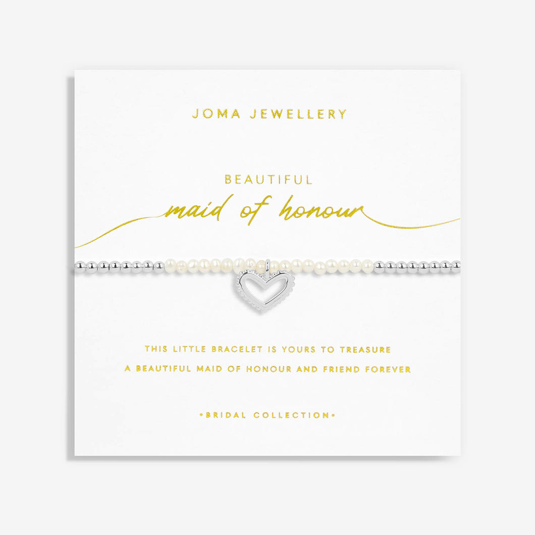 Bridal Pearl Bracelet 'Maid Of Honour' - Joma Jewellery