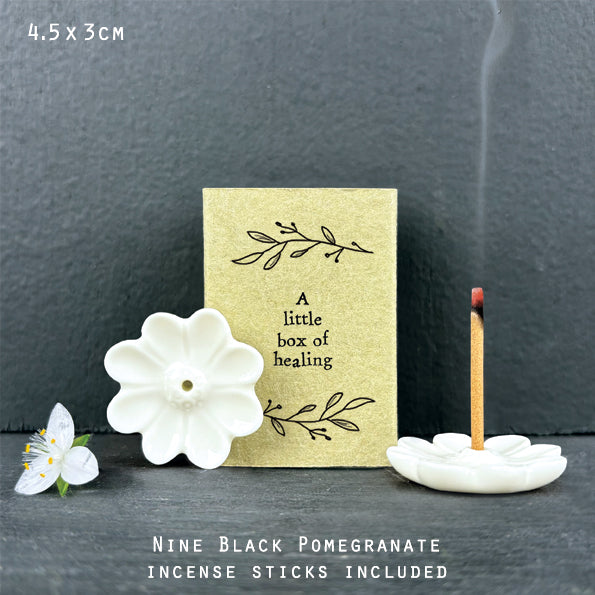 A Little Box of Positivity Matchbox Incense Set - East of India