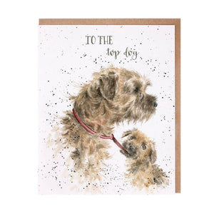 Father's Day Card - To The Top Dog