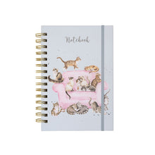 Load image into Gallery viewer, &#39;Cattitude&#39; Cat Notebook - Wrendale Designs
