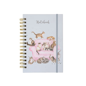 'Cattitude' Cat Notebook - Wrendale Designs