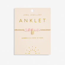 Load image into Gallery viewer, Pink Crystal Anklet - Joma Jewellery
