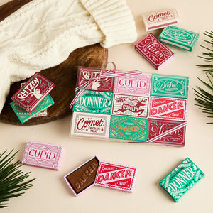 Chocolate Reindeer Matchbooks