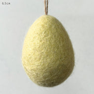 Plain Felt Egg Yellow