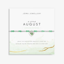 Load image into Gallery viewer, &#39;August&#39; A Little Birthstone Bracelet - Joma Jewellery
