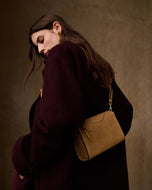 'Alba' Suedette Crossbody Bag in Caramel - Katie Loxton