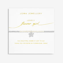 Load image into Gallery viewer, Children&#39;s Bridal Pearl Bracelet &#39;Lovely Flower Girl&#39; - Joma Jewellery
