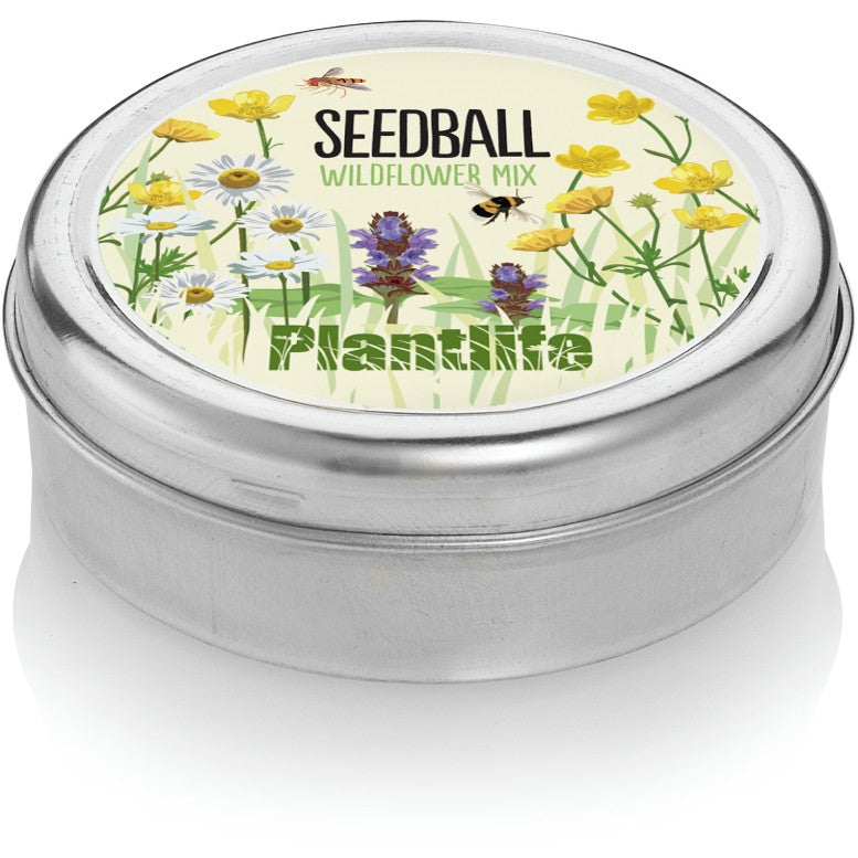 Seedball Tin - Plantlife Mix