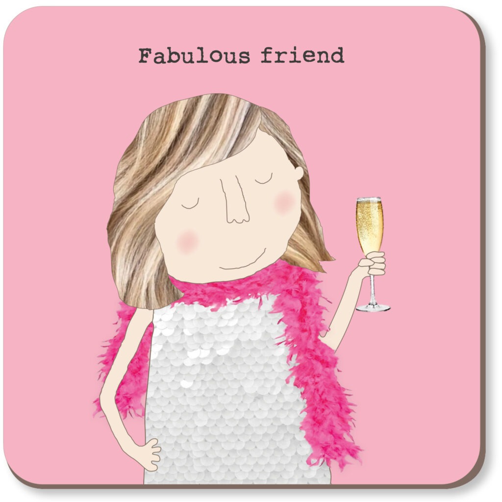 'Fabulous' Drink Coaster - Rosie Made A Thing