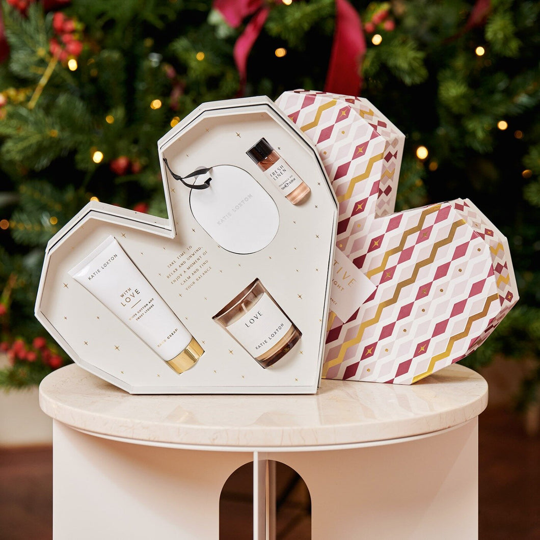 'Festive' Heart Gift Set = Katie Loxton