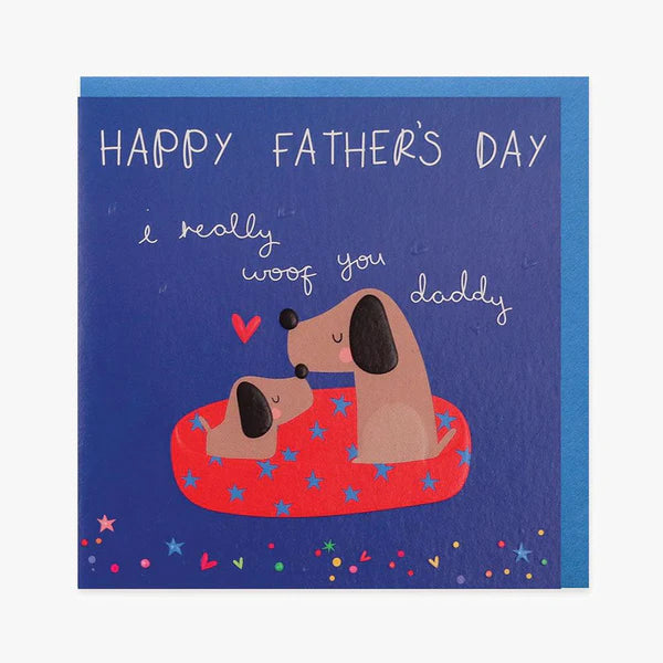 Father's Day Card - I Really Woof You