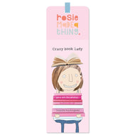 'Crazy Book Lady' Bookmark - Rosie Made A Thing