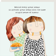 'Great Woman' Bestie Birthday Card - Rosie Made A Thing