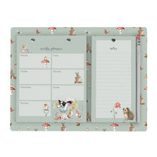 Load image into Gallery viewer, &#39;Garden Friends&#39; Weekly &amp; Shopper Planner Pad - Wrendale Designs
